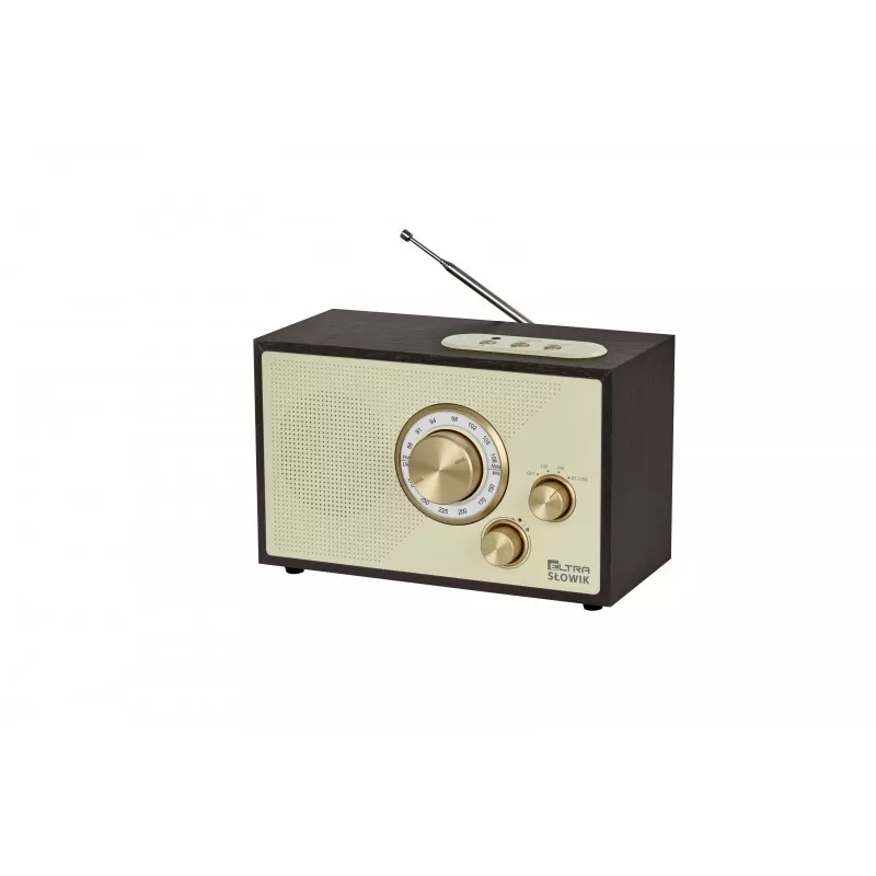 Radio OR Nightingale USB/BT tummanruskea