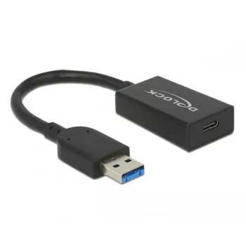 USB-kaapeli DeLOCK 65698 USB 3.2 Gen 2 0,15 m USB A USB C musta