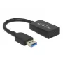 USB-kaapeli DeLOCK 65698 USB 3.2 Gen 2 0,15 m USB A USB C musta