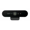 Logitech BRIO 4K Ultra HD Pro web-kamera 960-001106, 4096x2160, HDR, RightLight 3, 5-kertainen digitaalinen zoom, automaattitarkennus, USB 3.0 (USB-C), musta