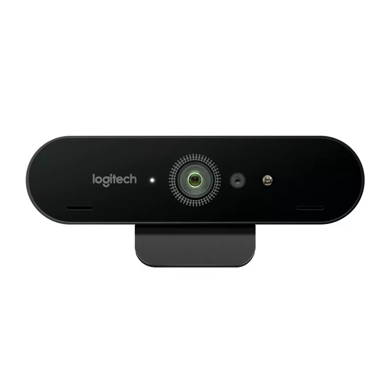 Logitech BRIO 4K Ultra HD Pro web-kamera 960-001106, 4096x2160, HDR, RightLight 3, 5-kertainen digitaalinen zoom, automaattitarkennus, USB 3.0 (USB-C), musta