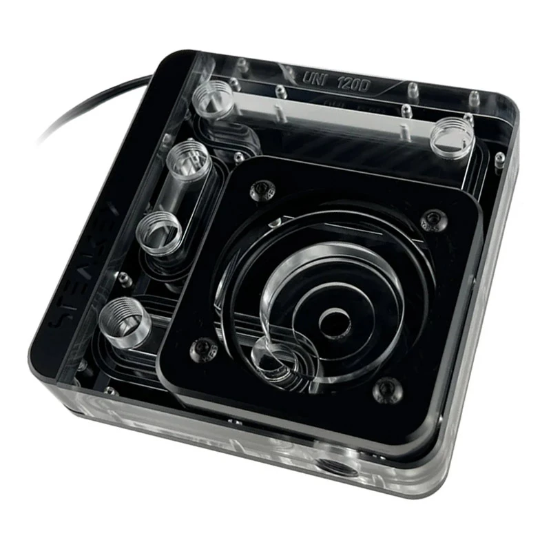 Stealkey Customs SK-UNI 120D Distroplate D-RGB – musta Edition
