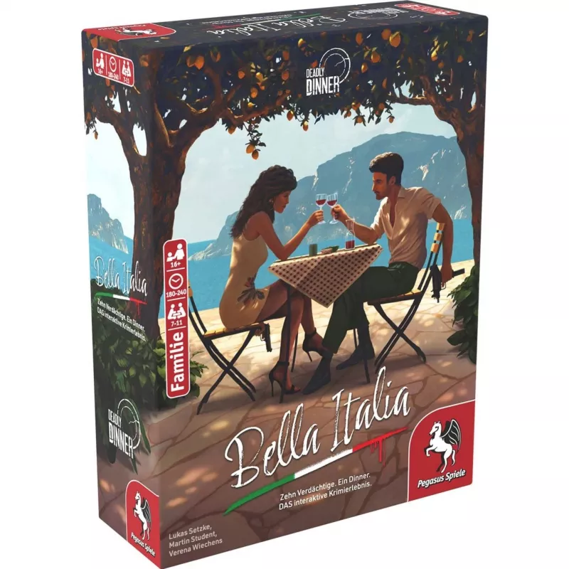 Deadly Dinner - Bella Italia, lautapeli