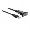 USB 2.0 Type-A 1 x sarjaportti RS-232 DB9 4 m DeLOCK 66323