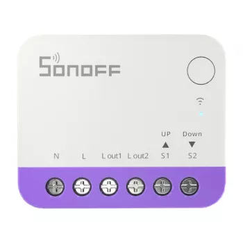 Mini WiFi -älykytkin Sonoff MINI-RBS — kompakti muotoilu, kaukosäätö WLANin kautta