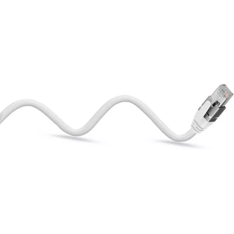 Verkkokaapeli Goobay 74180 USB C RJ-45 Cat6 10 m valkoinen