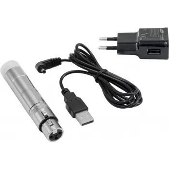 EUROLITE AKKU QuickDMX 70064699 paristokäyttöinen langaton DMX-vastaanotin