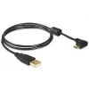 USB-kaapeli DeLOCK 83147 USB 2.0 1 m USB A - Micro-USB B musta