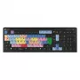 Logickeyboard LKB-MCOM4-A2PC-FR näppäimistö USB AZERTY ranska musta (LKB-MCOM4-A2PC-FR)