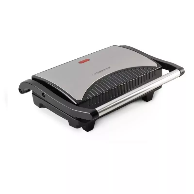 Esperanza EKG006 sähkögrilli 750W ruostumaton teräs/musta