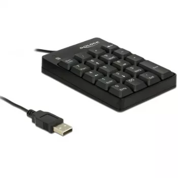 Numeerinen näppäimistö DeLOCK 12481 universaali USB musta