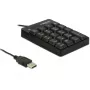 Numeerinen näppäimistö DeLOCK 12481 universaali USB musta