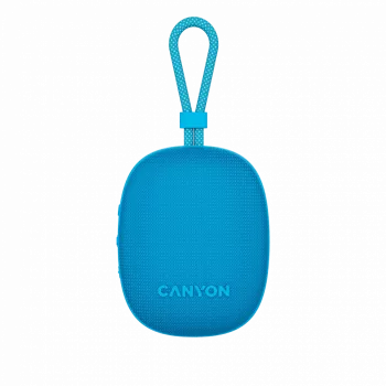 Canyon OnMove 12 - kannettava Bluetooth v5.3 -kaiutin - 5W - TWS - IPX7 - 12 tuntia - USB-C-lataus