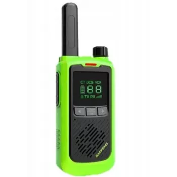 Käsiraadio Baofeng BF-T17 vihreä — 16 kanavaa, 5 W, 400–470 MHz, 1500 mAh akku