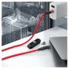 USB-kaapeli RealPower MagneticCharge 100 1 m USB-C punainen pikalataus