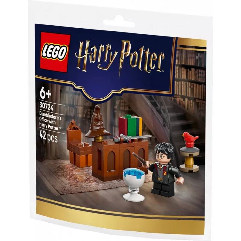 LEGO Harry Potter 30724 Dumbledoren työhuone Harry Potterin kanssa