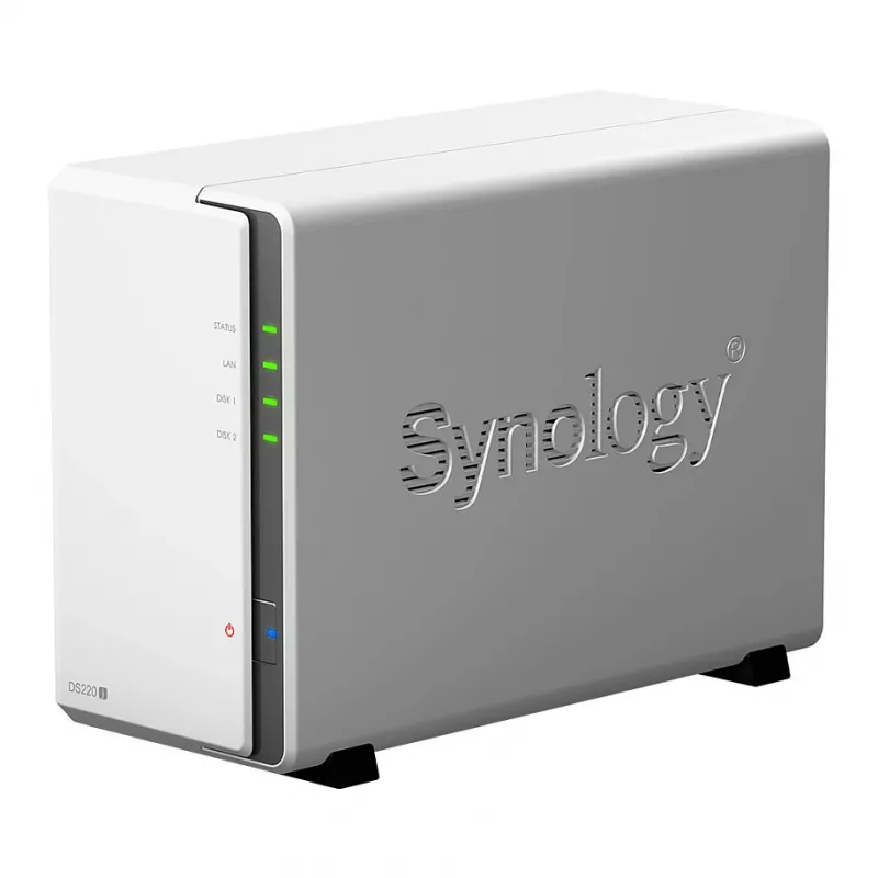 Synology Disk Station DS220j – NAS-palvelin – 2 paikkaa