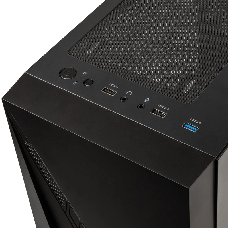 Tietokonekotelo Kolink Inspire K2 Plus ARGB Micro-ATX musta