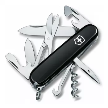 Monitoiminen taskuveitsi Victorinox Climber 13 toimintoa, 91 mm, musta kahva