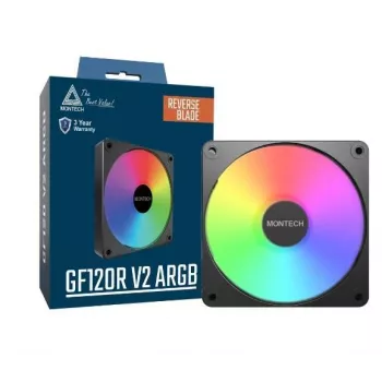 Montech GF120R V2 ARGB tietokonekotelon tuuletinyksikkö 12 cm musta 1 kpl