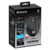 HIIRI DEFENDER GM-213 THUNDER RF 1600dpi 8P musta