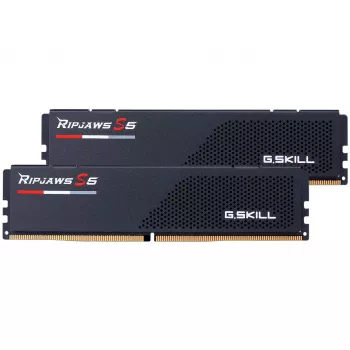 G.Skill RIPJAWS S5 DDR5 2X32GB 5200MHZ CL40 XMP3 musta