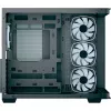 Tornikotelon AEROCOOL P500C EVO-G-BK-v1 2 karkaistulla sivupaneelilla, musta