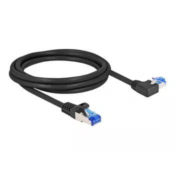 Verkkokaapeli DeLOCK RJ45 Cat.6A S/FTP 2 m musta