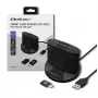 Älykortinlukija Qoltec 50632 USB 2.0 musta 1 m kaapeli