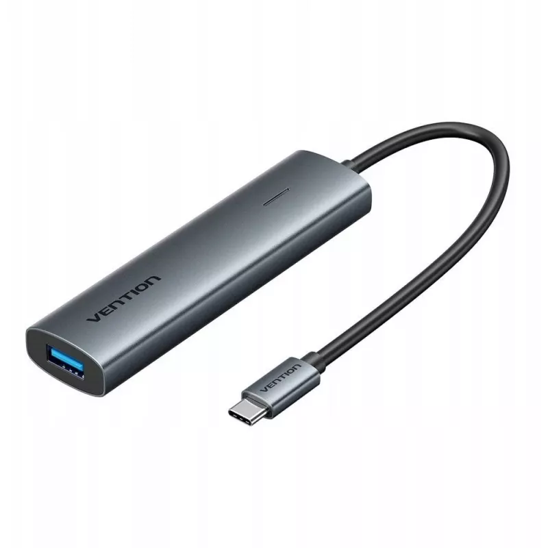 Keskitin 5-in-1 USB-C 3.0 Vention 0,15 m
