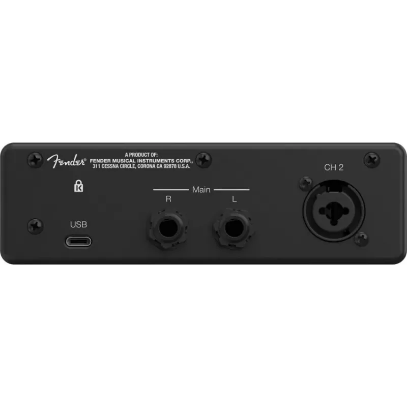 Fender Quantum LT 2 - USB-C-audiokäyttöliittymä