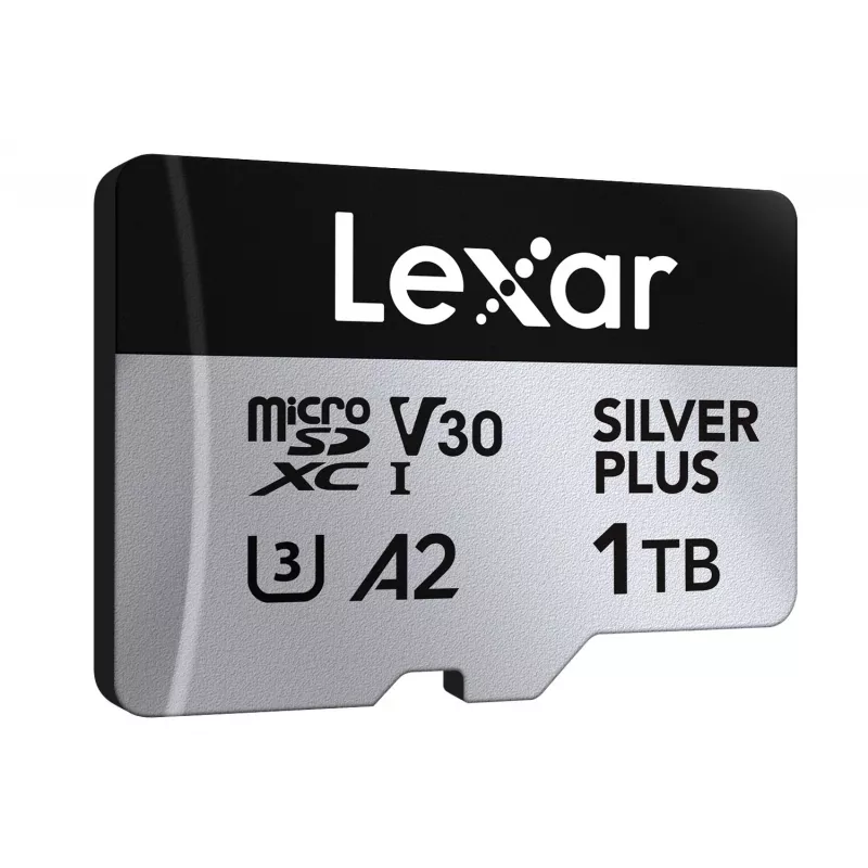 Flash-muisti Lexar 1TB UHS-I MicroSDXC SILVER PLUS