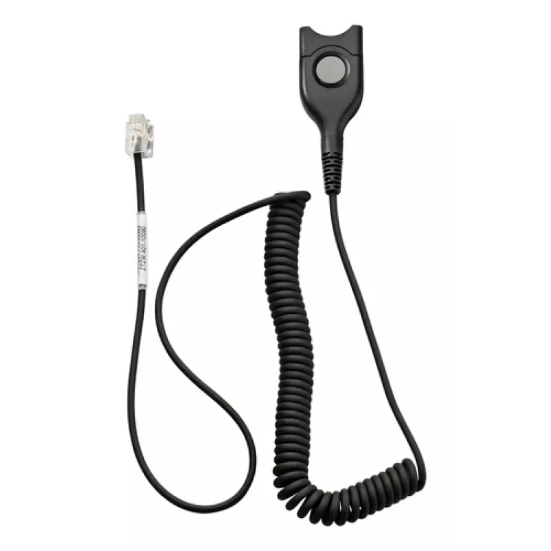 EPOS CSTD 01 – kuulokekaapeli – EasyDisconnect – RJ-9 uros – tavallinen alakaapeli (1000836)