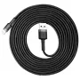 Baseus Cafule USB Lightning kaapeli 2A 3m (musta+harmaa)