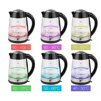 Vedenkeitin Lafe LAFCZA46806, 2200 W, 1,7 l, musta