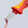 Knipex VDE-kaapeliveitsi 180 mm kanssa - suojus