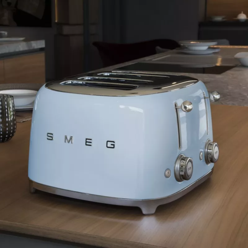 Smeg 50's Style TSF03PBEU leivänpaahdin pastellinsininen