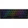 Sharkoon SGK50 S4 -näppäimistö pelikäyttöön USB AZERTY ranska musta 60% RGB LED