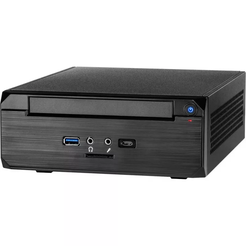 INTER-TECH ITX MW-02 Type C 3.0 sis. ulkoisen USB 3.0 Type-C-liitännän sis. ohuen DVD-asemapaikan (88881246)