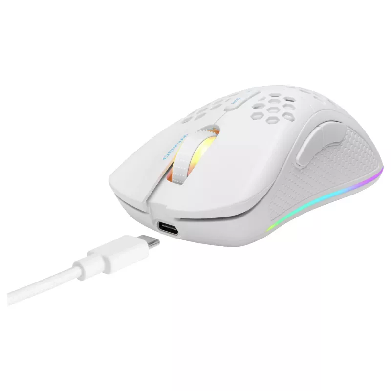 Pelihiiri Deltaco GAM-120-W RF langaton USB Type-C