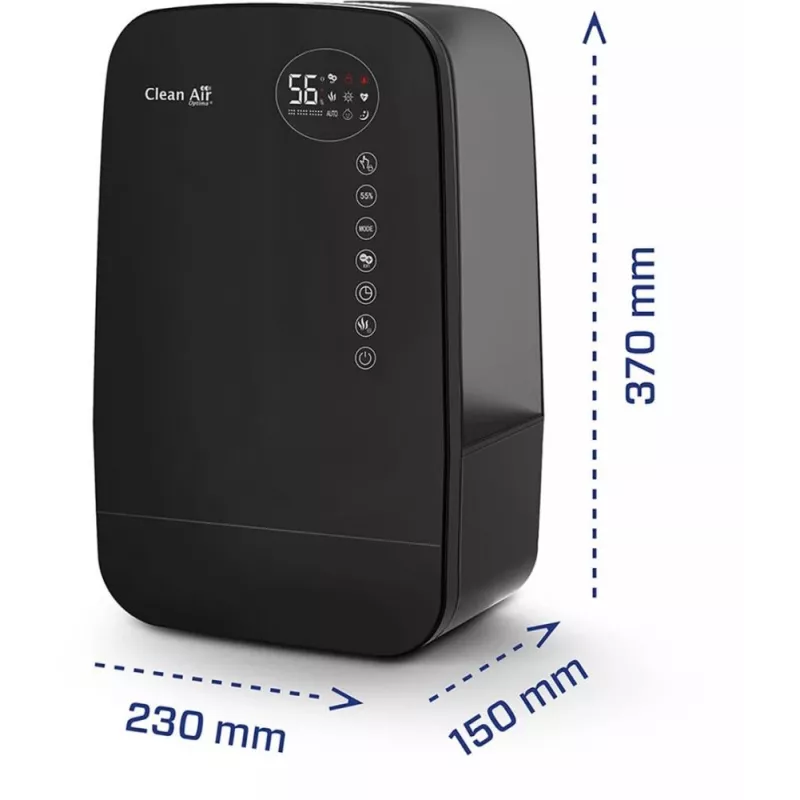 Ilmankostutin IONISAATTORILLA/CA-607BSMART Clean Air Optima