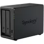 NAS-tallennuspalvelin SYNOLOGY DP320 pöytämalli R1600, 8 GB RAM, 16 TB, 2 paikkaa, HDD-tuki, RAID, musta