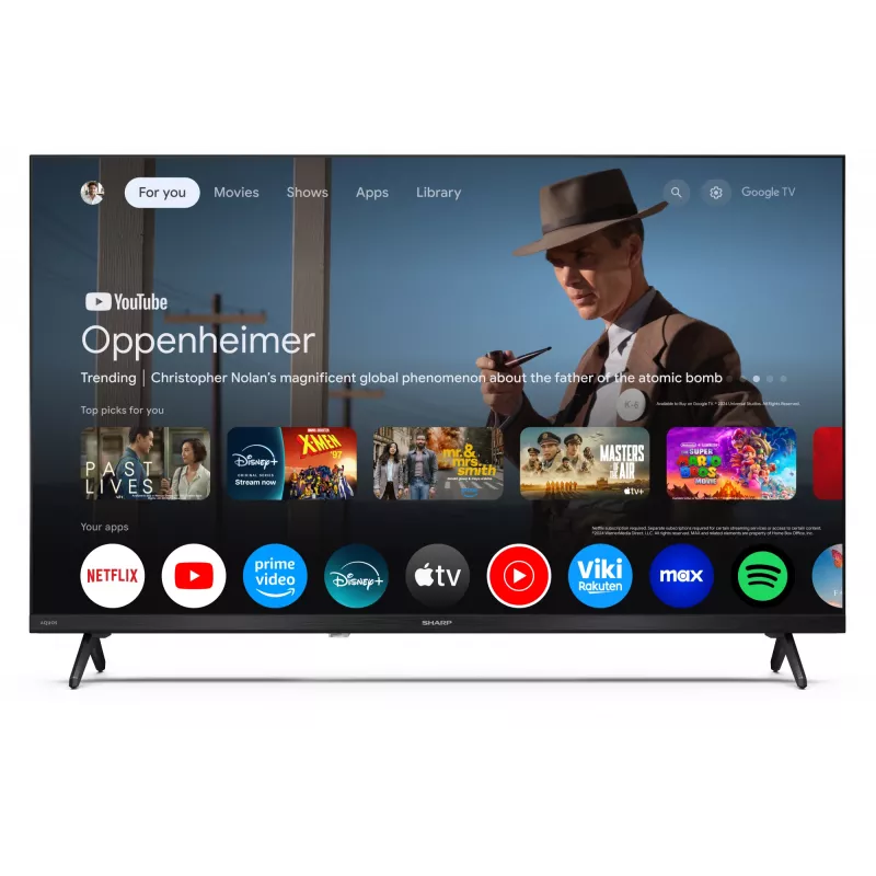 Sharp 32HF2265E TV 81,3 cm (32 tuuman) HD Smart-TV WLAN musta