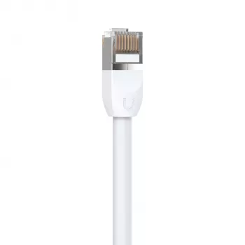 Ethernet-patchkaapeli UBIQUITI UACC-CABLE-PATCH-OUTDOOR-1M-W Cat5e RJ-45 - RJ-45, 1 m, valkoinen, S/UTP, TPE-vaippa