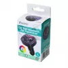 FM-lähetin VAKOSS TC-B439K Bluetooth USB, 87,5–108 MHz, microSD/USB-toisto, 5V/3,1A lähtö, RGB-näyttö