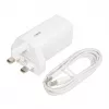 iBOX C-65 valkoinen, GaN 65W yleislaturi UK-pistoke