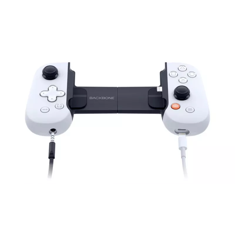 Peliohjain Backbone BB-51-P-WS harmaa valkoinen USB Playstation Xbox