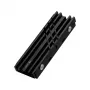 Ilmajäähdytin SAVIO M.2 NVMe 2280 AK-60 musta jäähdytyssiili 22x80 mm SSD:lle