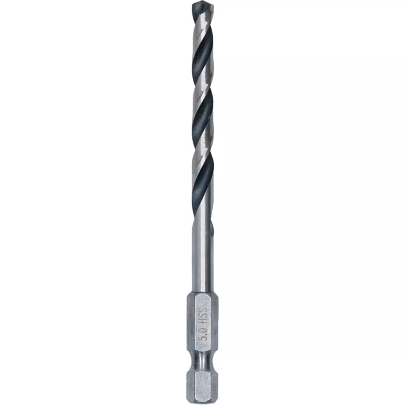 Bosch PointTeQ Hex HSS-kierukkaporanterä, 5 mm
