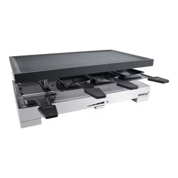 Steba RC 68 - raclettegrilli - 1,2 kW - musta/ruostumaton teräs